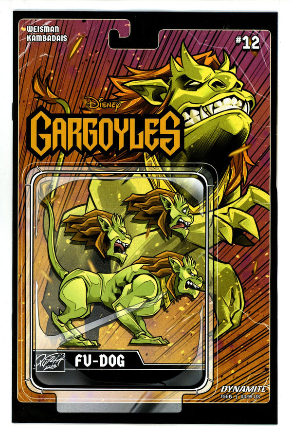 Gargoyles 12 Schoonover Action Figure Variant (2024)