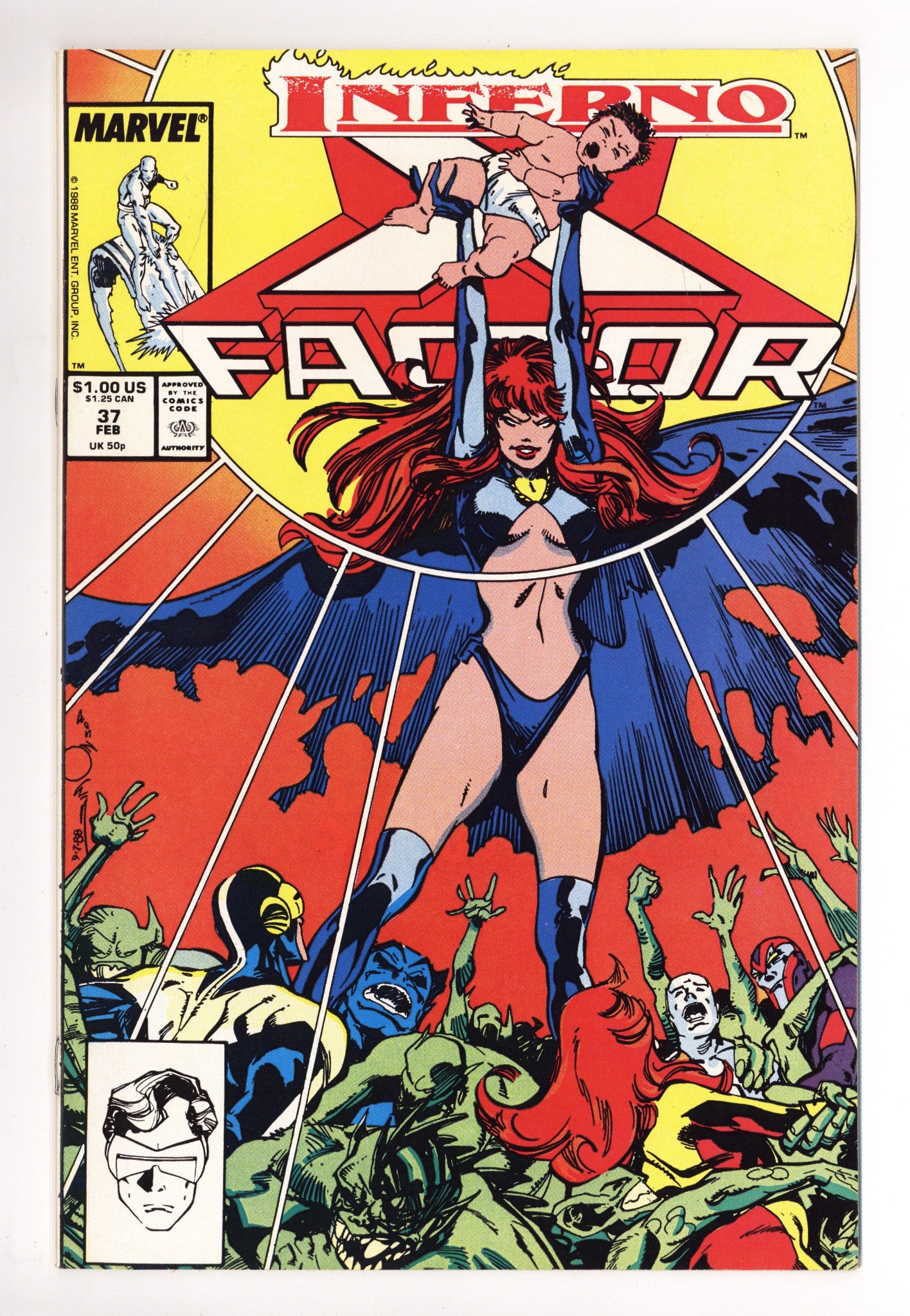 X-Factor Vol 1 37 High Grade (1989) 