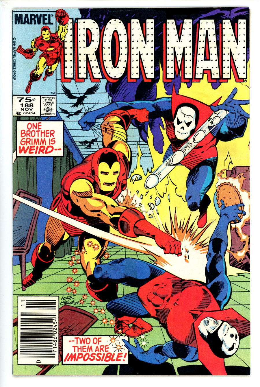 Iron Man Vol 1 188  Mid Grade   (1984)   Canadian Price Variant