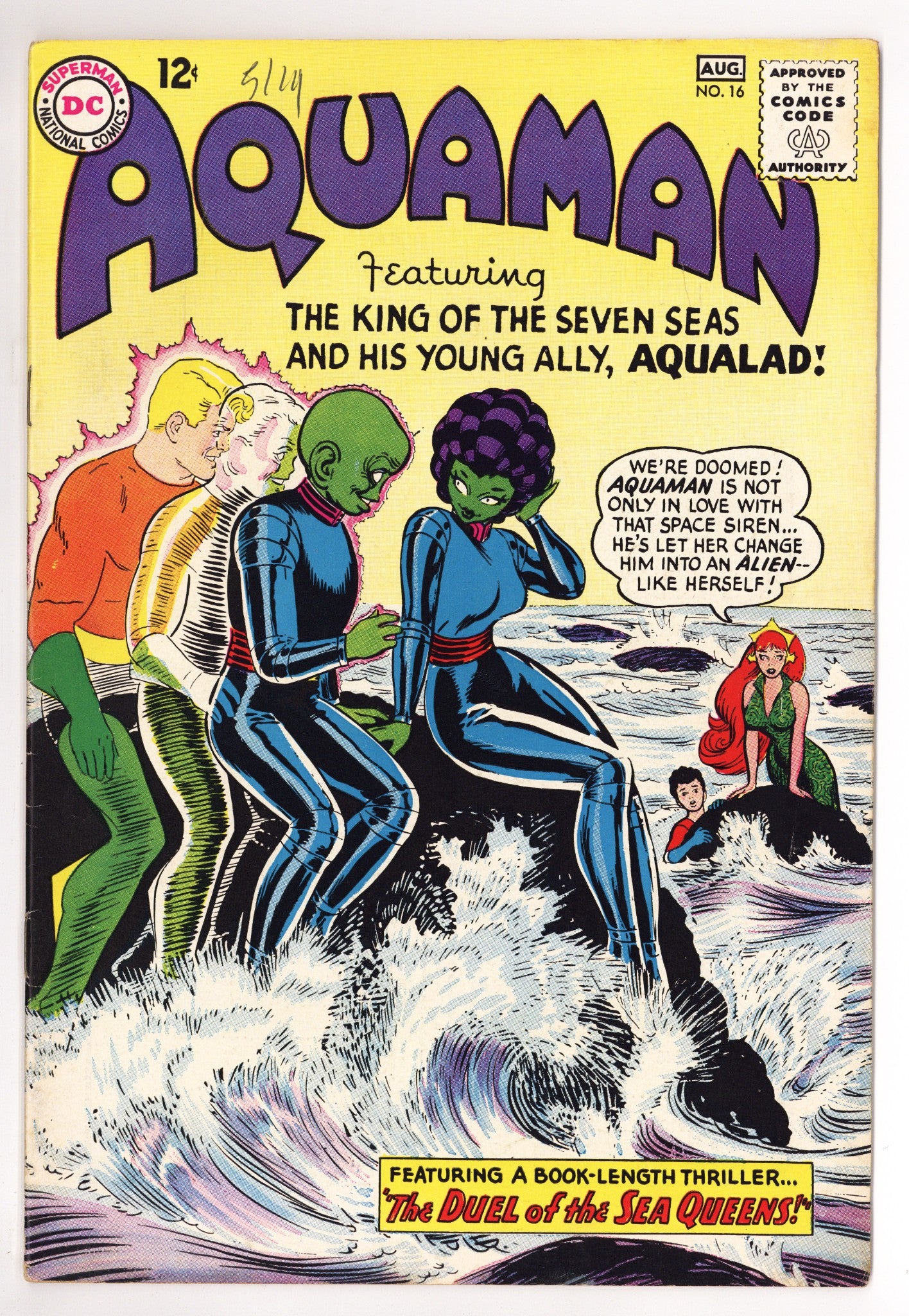 Aquaman Vol 1 16 FN/VF (7.0) (1964) 