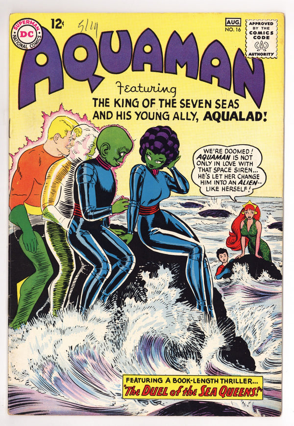 Aquaman Vol 1 16 FN/VF (7.0) (1964)