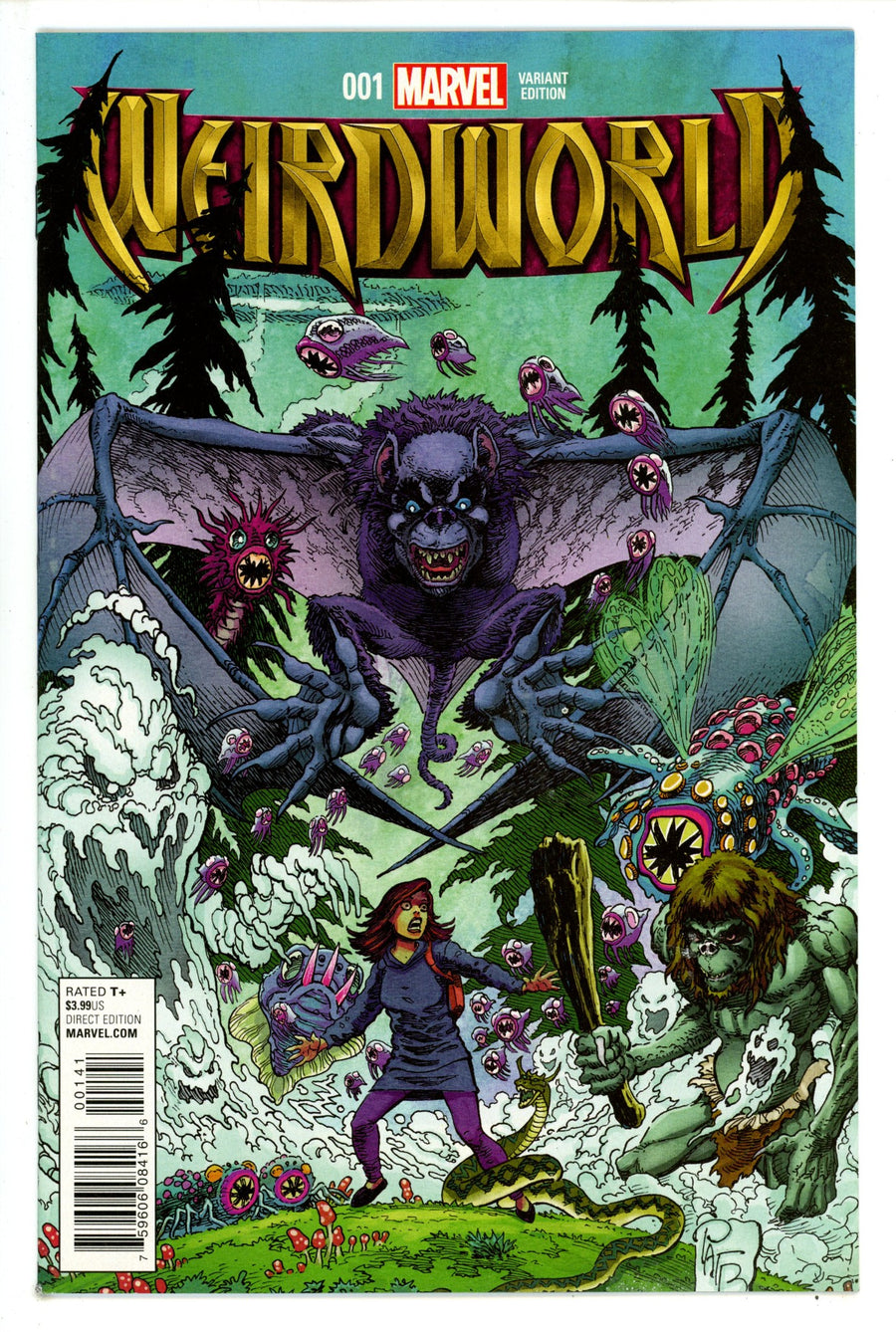 Weirdworld Vol 2 1 High Grade (2016) Broderick Incentive Variant 
