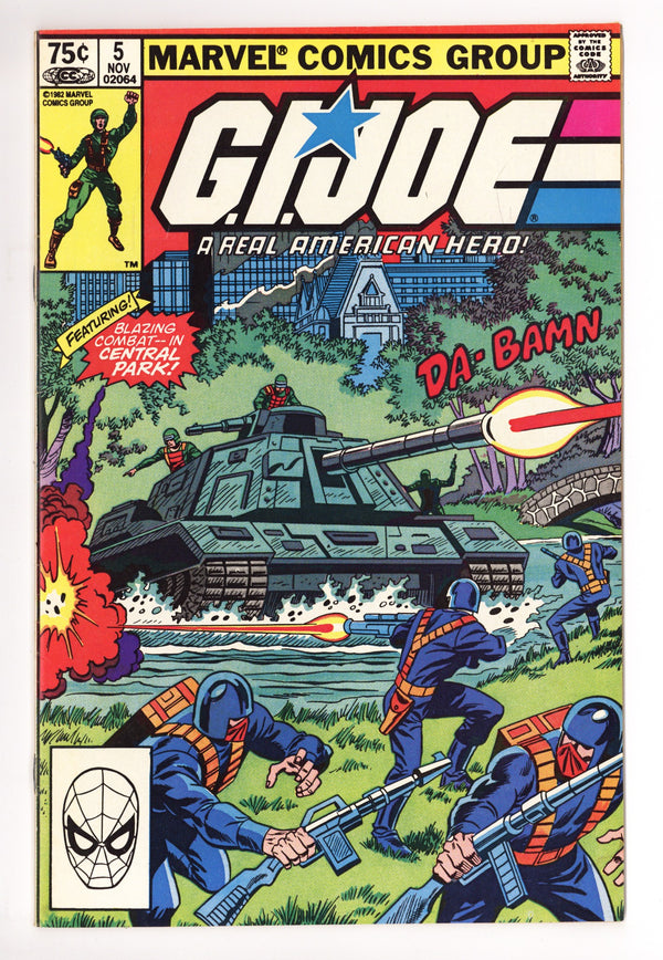 G.I. Joe, A Real American Hero 5 FN- (5.5) (1982) 2nd Print