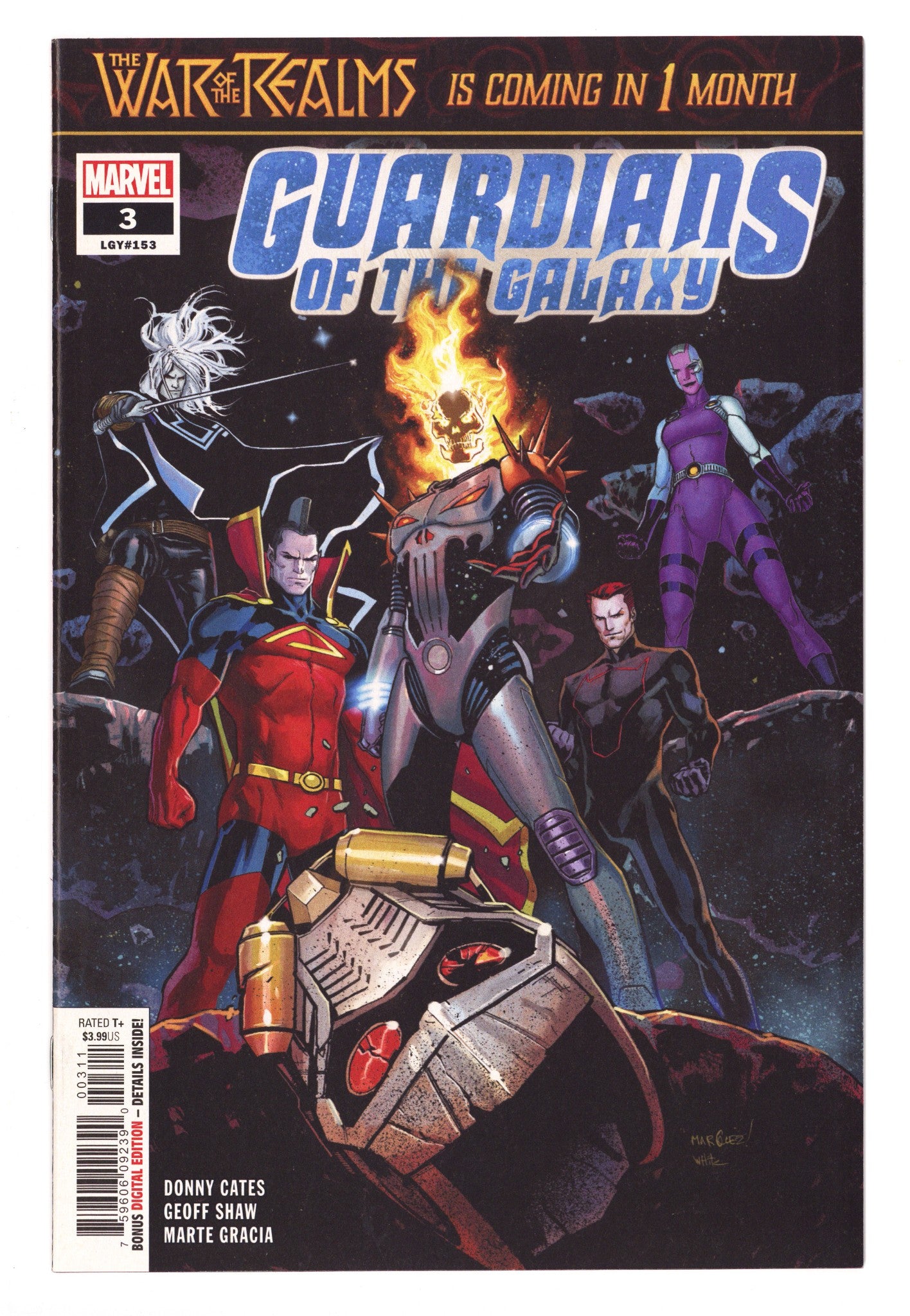 Guardians of the Galaxy Vol 5 3 (153) High Grade (2019) 