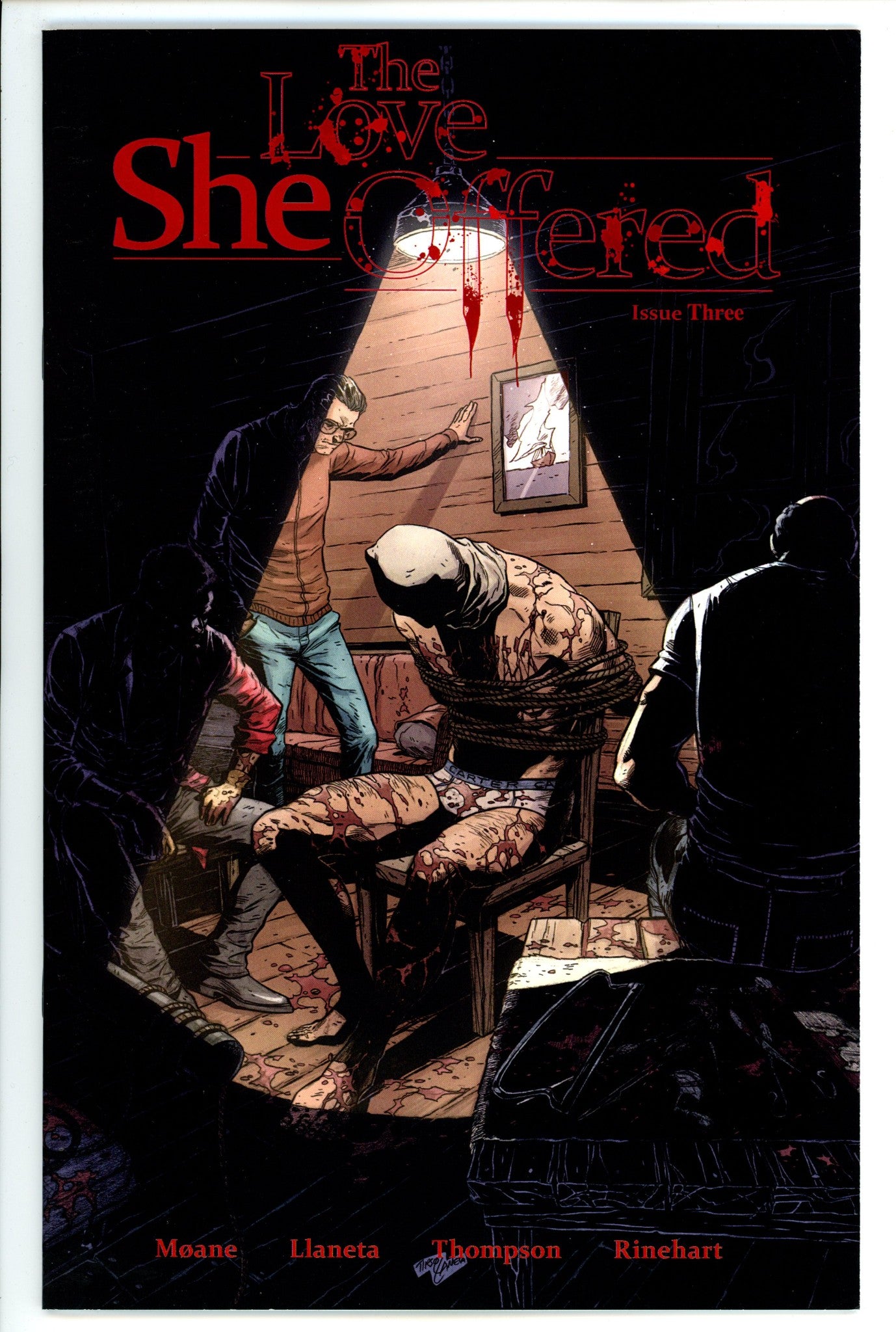 The Love She Offered 3 VF (8.0) /50 (2019) Llaneta Exclusive Variant 