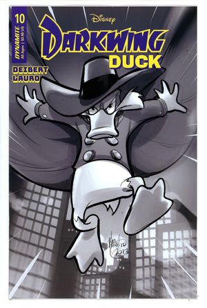Darkwing Duck 10 Andolfo B&W Incentive Variant (2023)