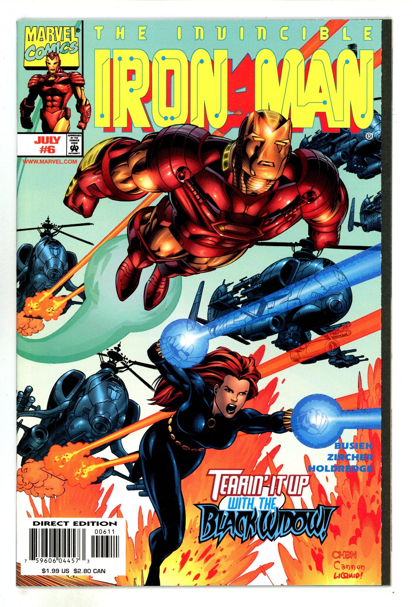 Iron Man Vol 3 6 High Grade (1998) 