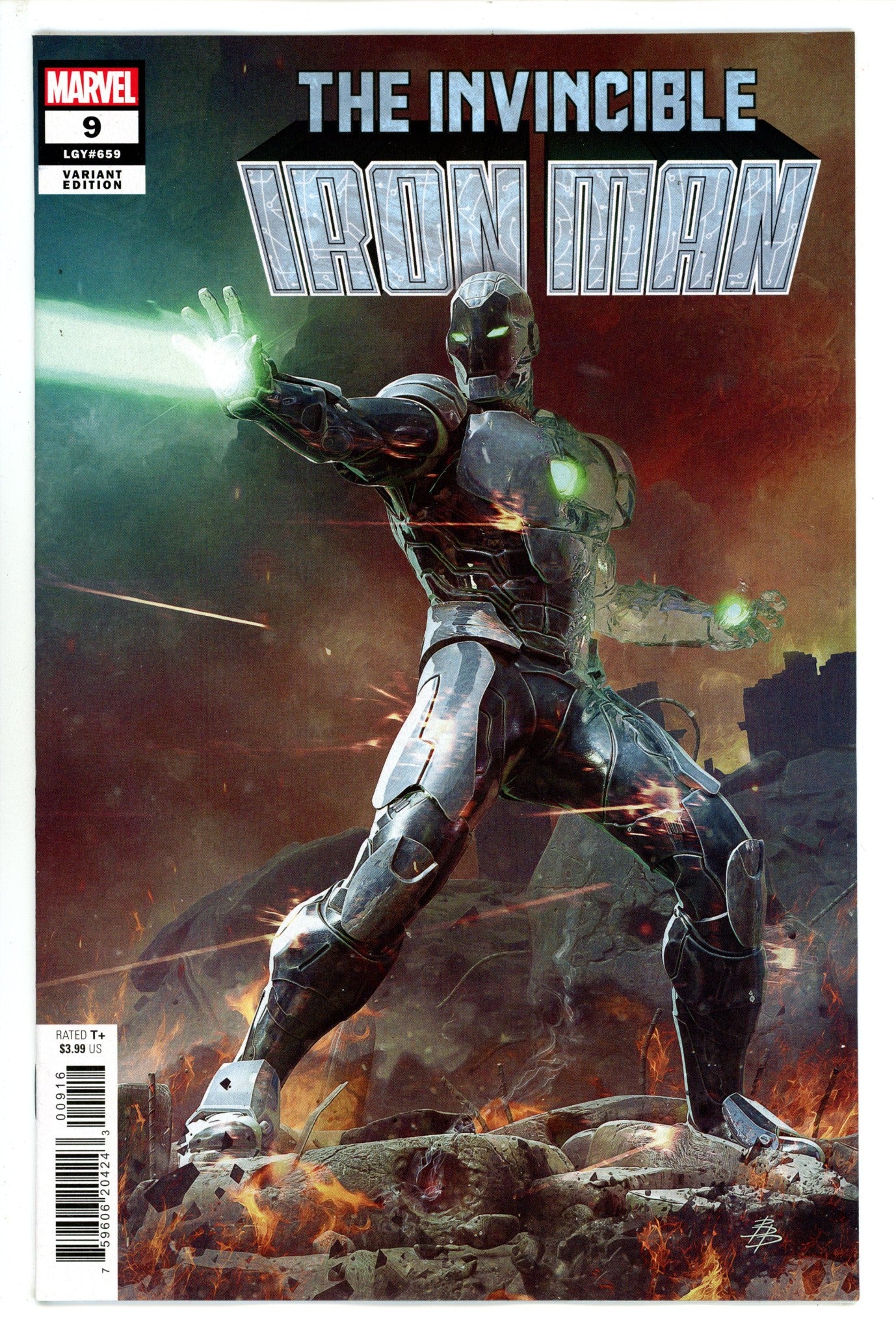 Invincible Iron Man Vol 4 9 Barends Incentive Variant VF/NM (2023)