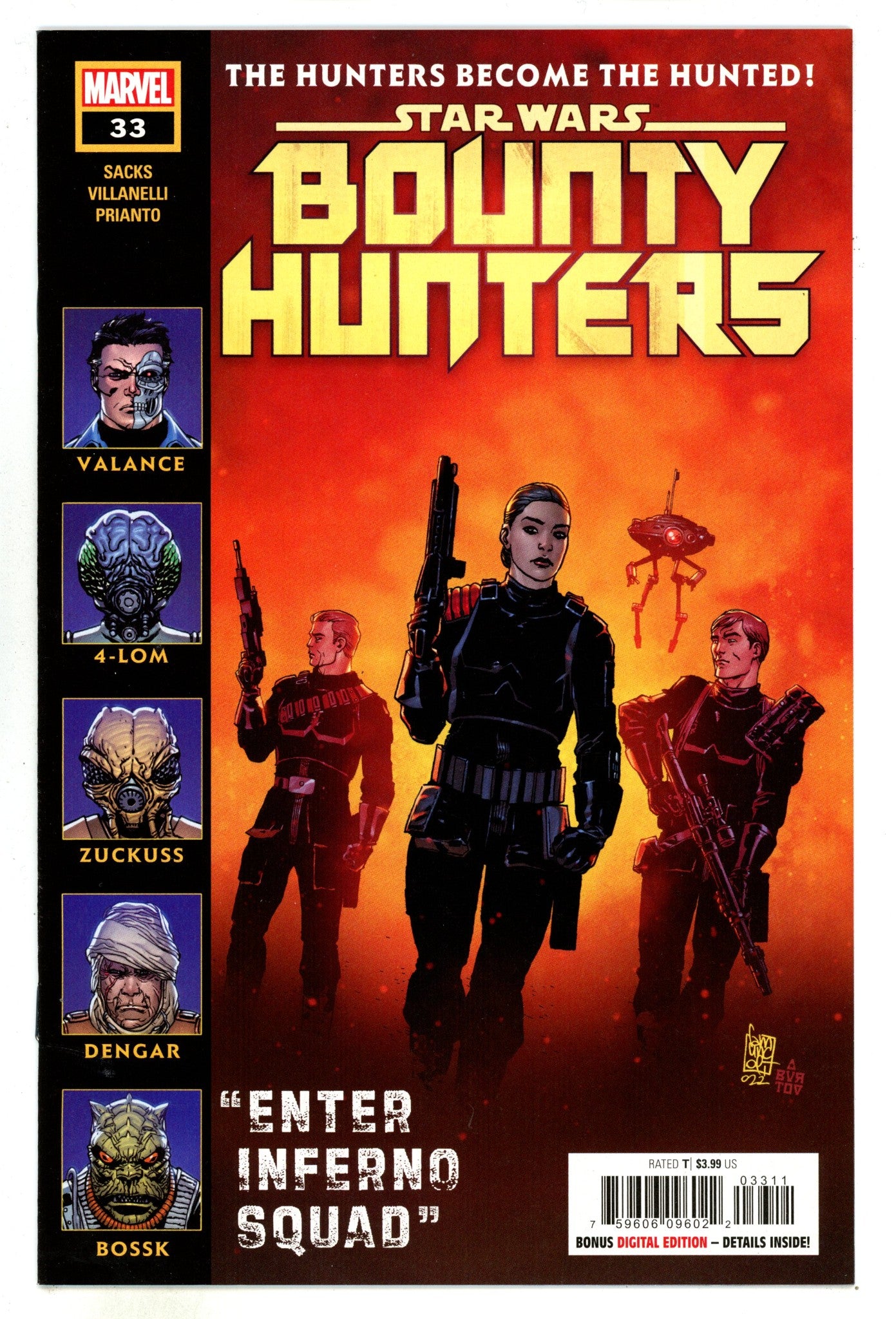 Star Wars: Bounty Hunters 33 High Grade (2023) 
