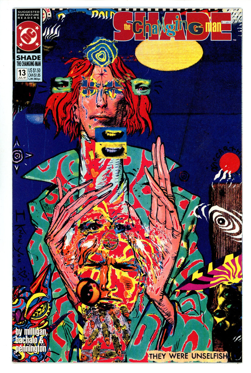 Shade, the Changing Man Vol 2 13 High Grade (1991) 