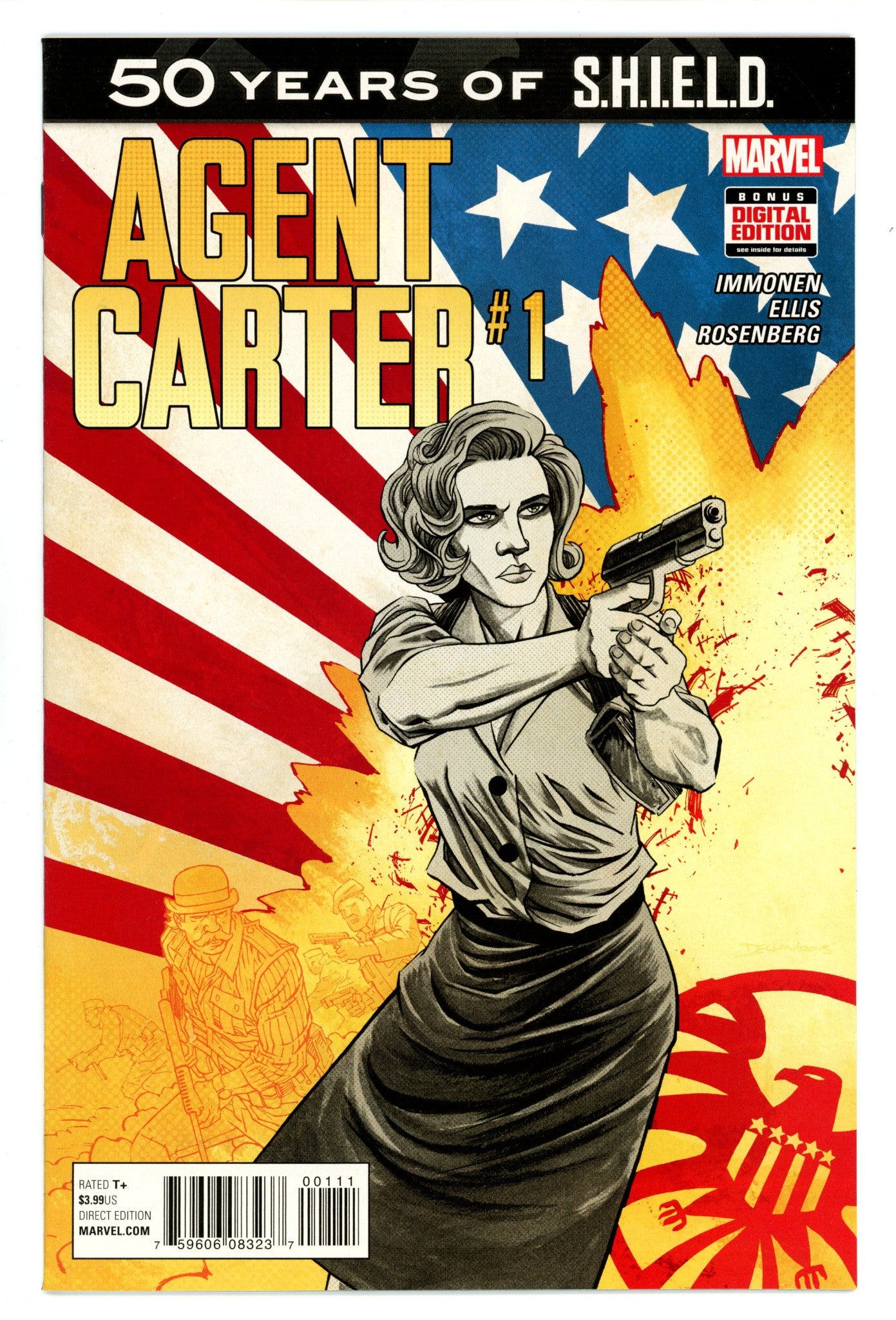 Agent Carter: S.H.I.E.L.D. 50th Anniversary 1 High Grade (2015) 
