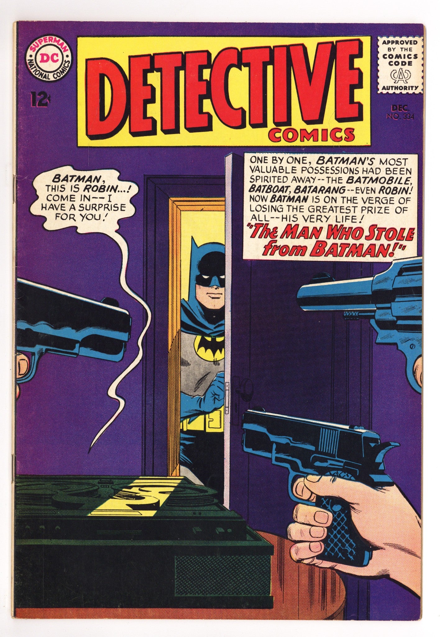 Detective Comics Vol 1 334 FN/VF (7.0) (1964) 