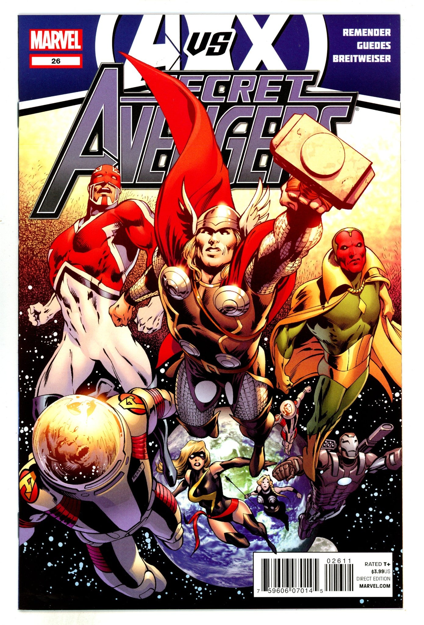 Secret Avengers Vol 1 26  High Grade  (2012)  