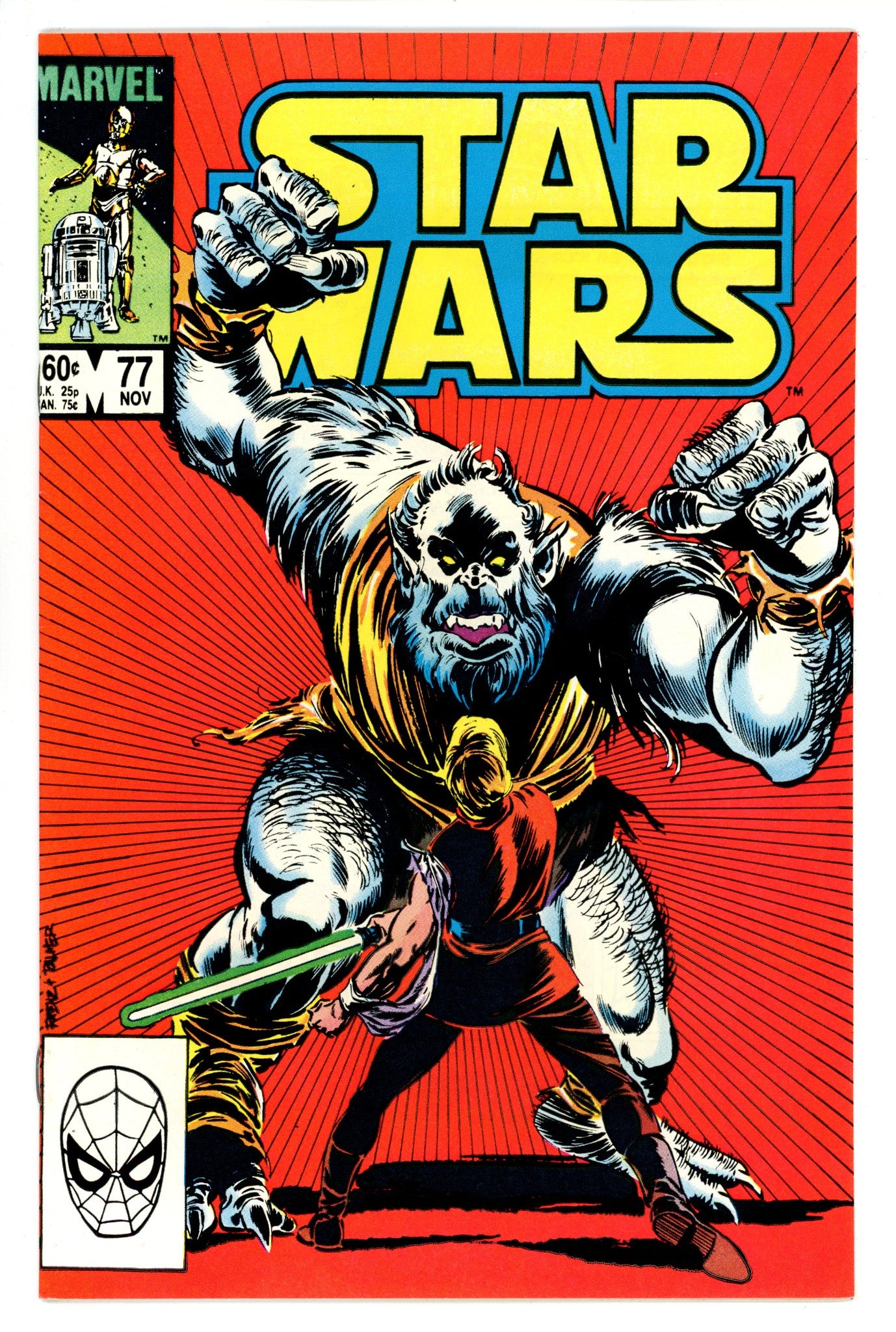 Star Wars Vol 1 77 VF+ (8.5) (1983) 