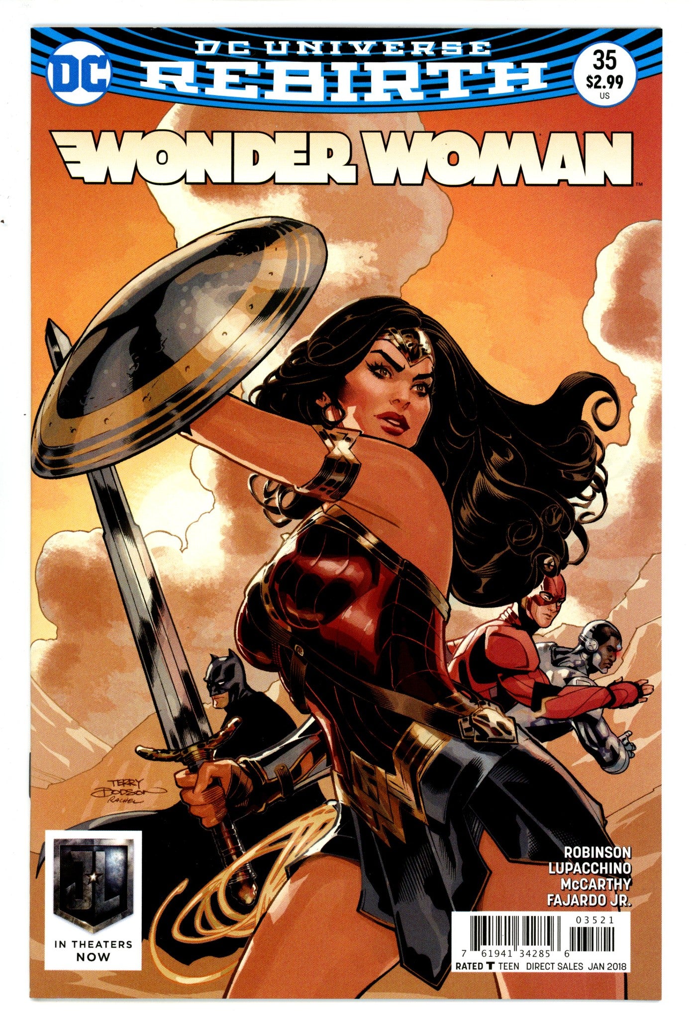 Wonder Woman Vol 5 35 High Grade (2018) Dodson Variant 
