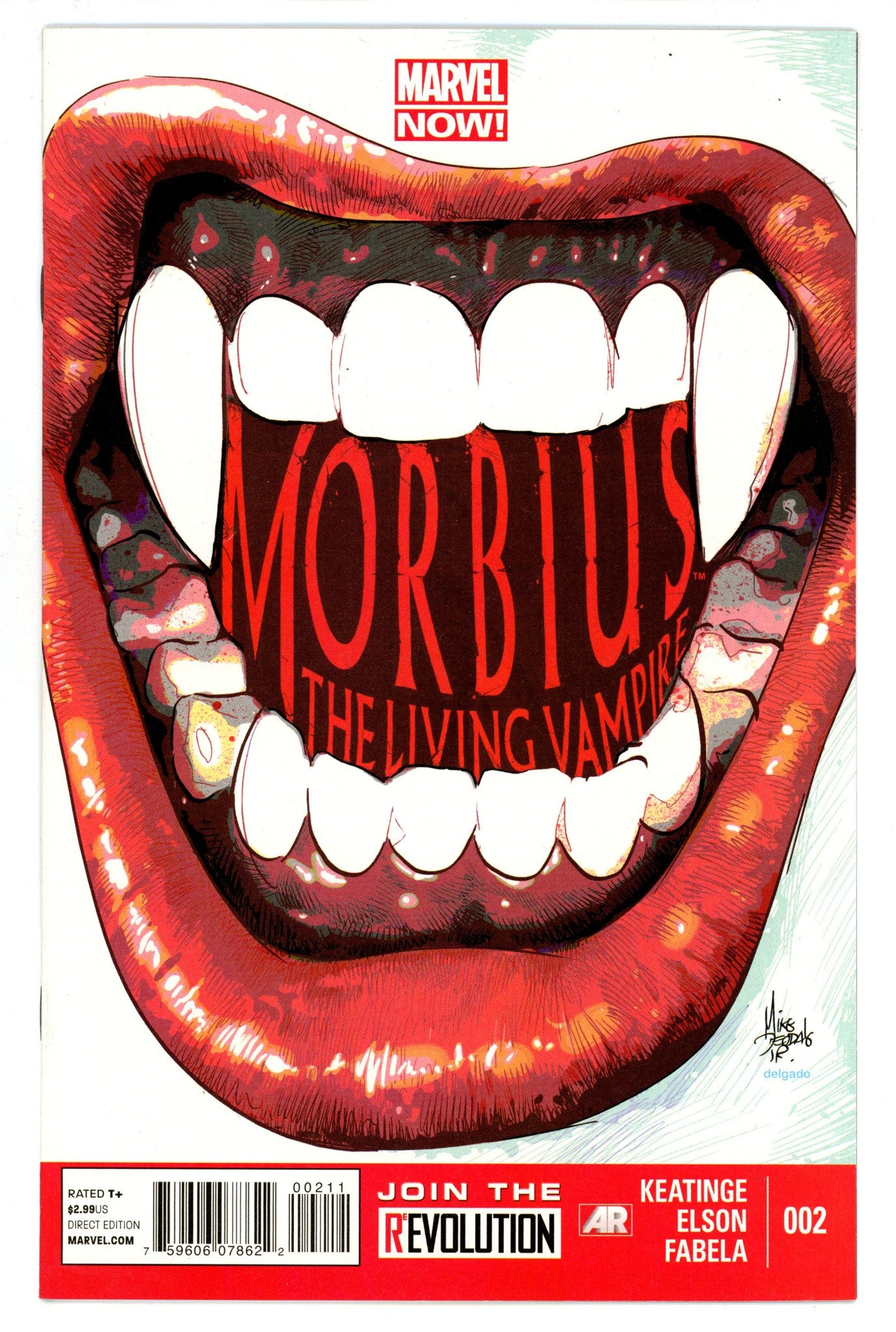 Morbius: The Living Vampire Vol 2 2 Mid Grade (2013) 