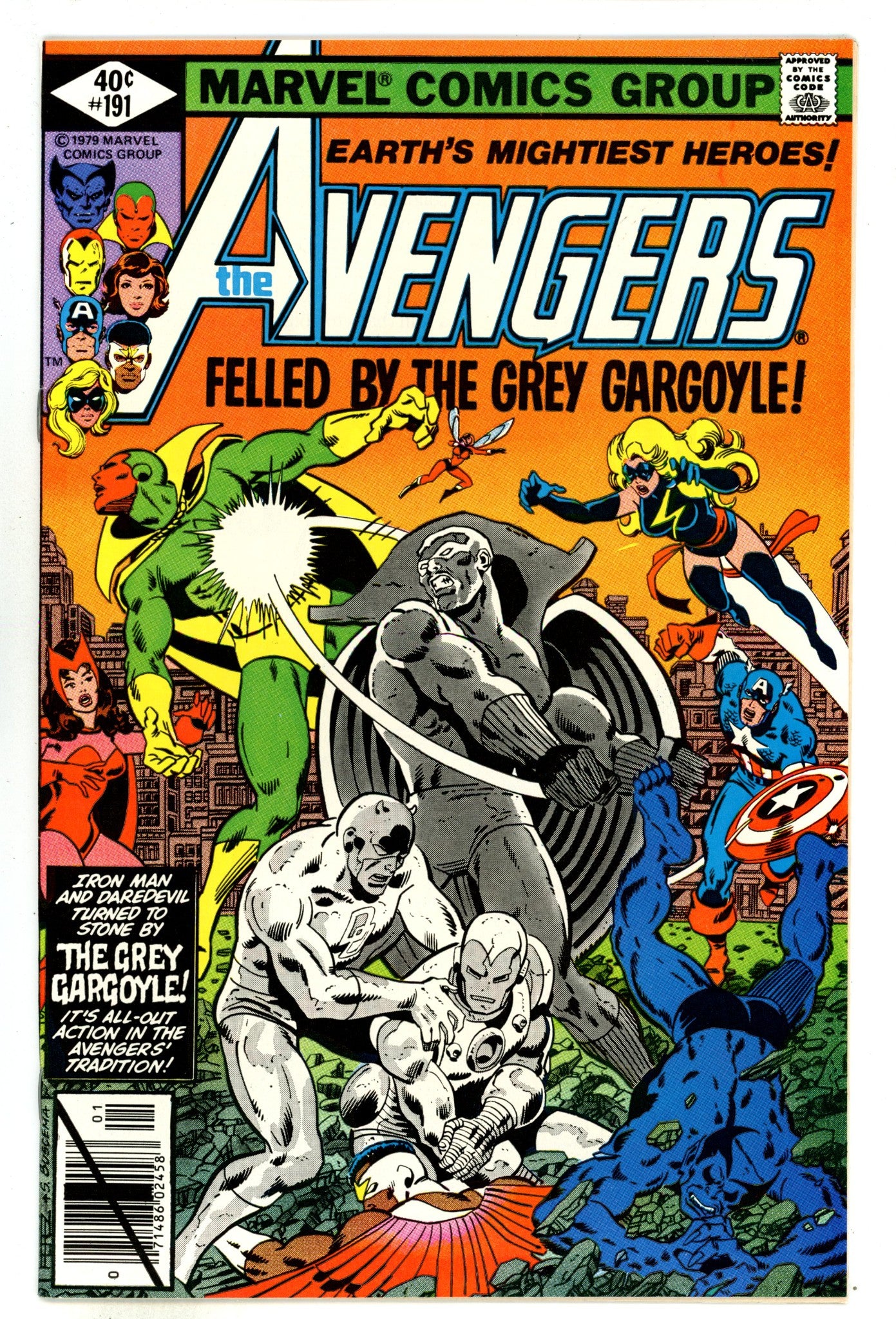 The Avengers Vol 1 191  VF- (7.5)   (1980)        