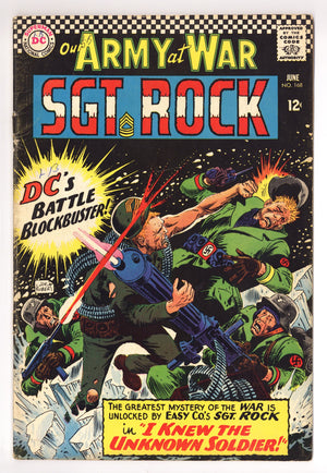 Our Army at War Vol 1 168 VG (4.0) (1966)