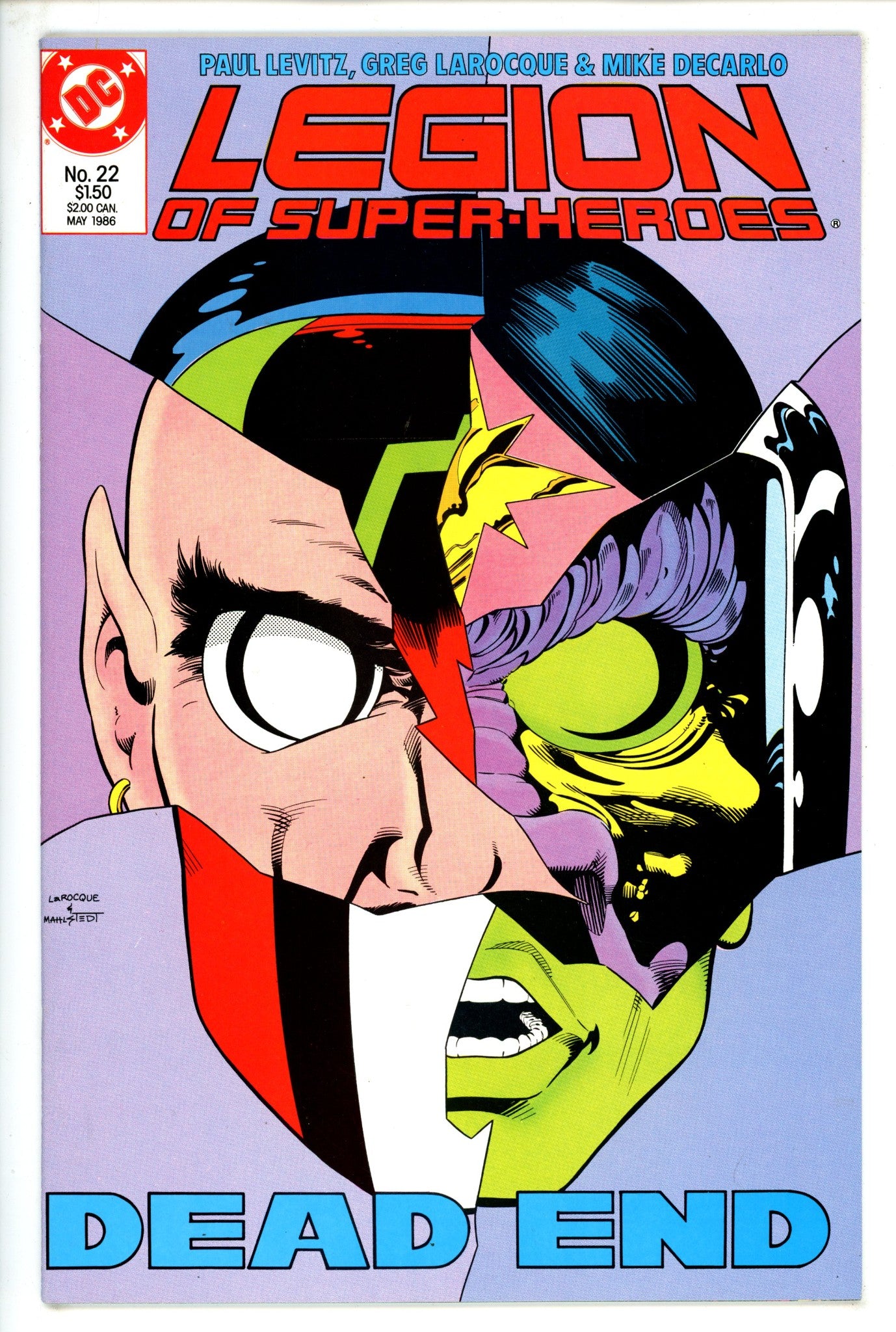 Legion of Super-Heroes Vol 3 22 (1986)