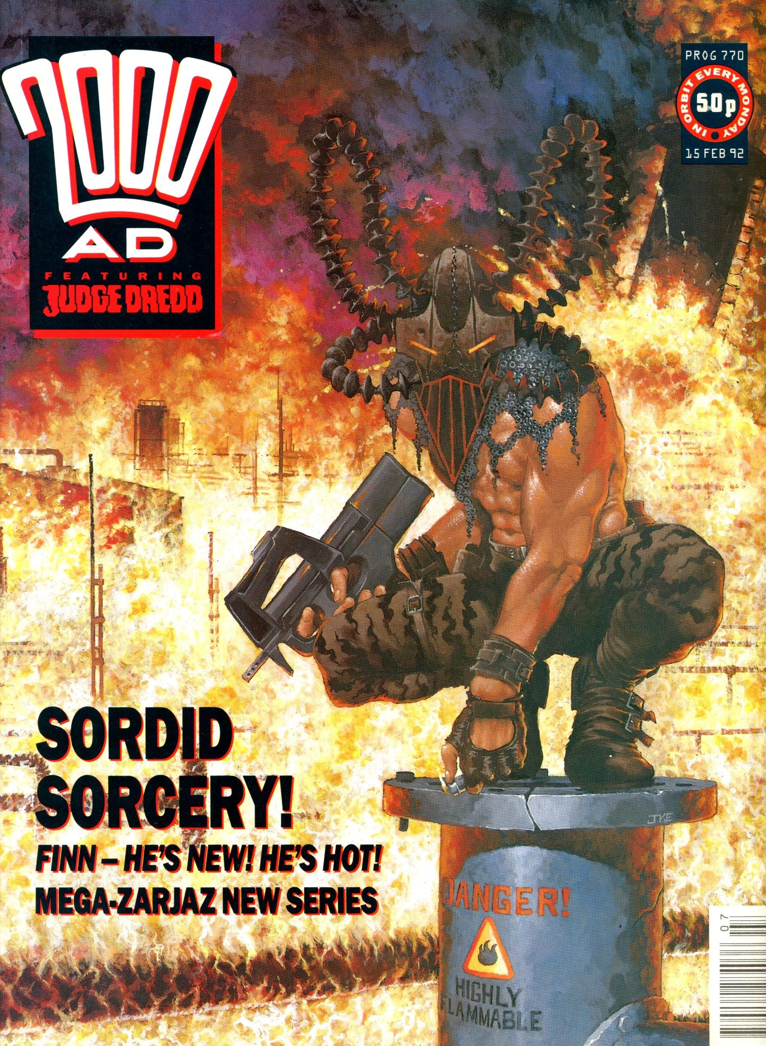 2000 AD 770 Mid Grade (1992) 