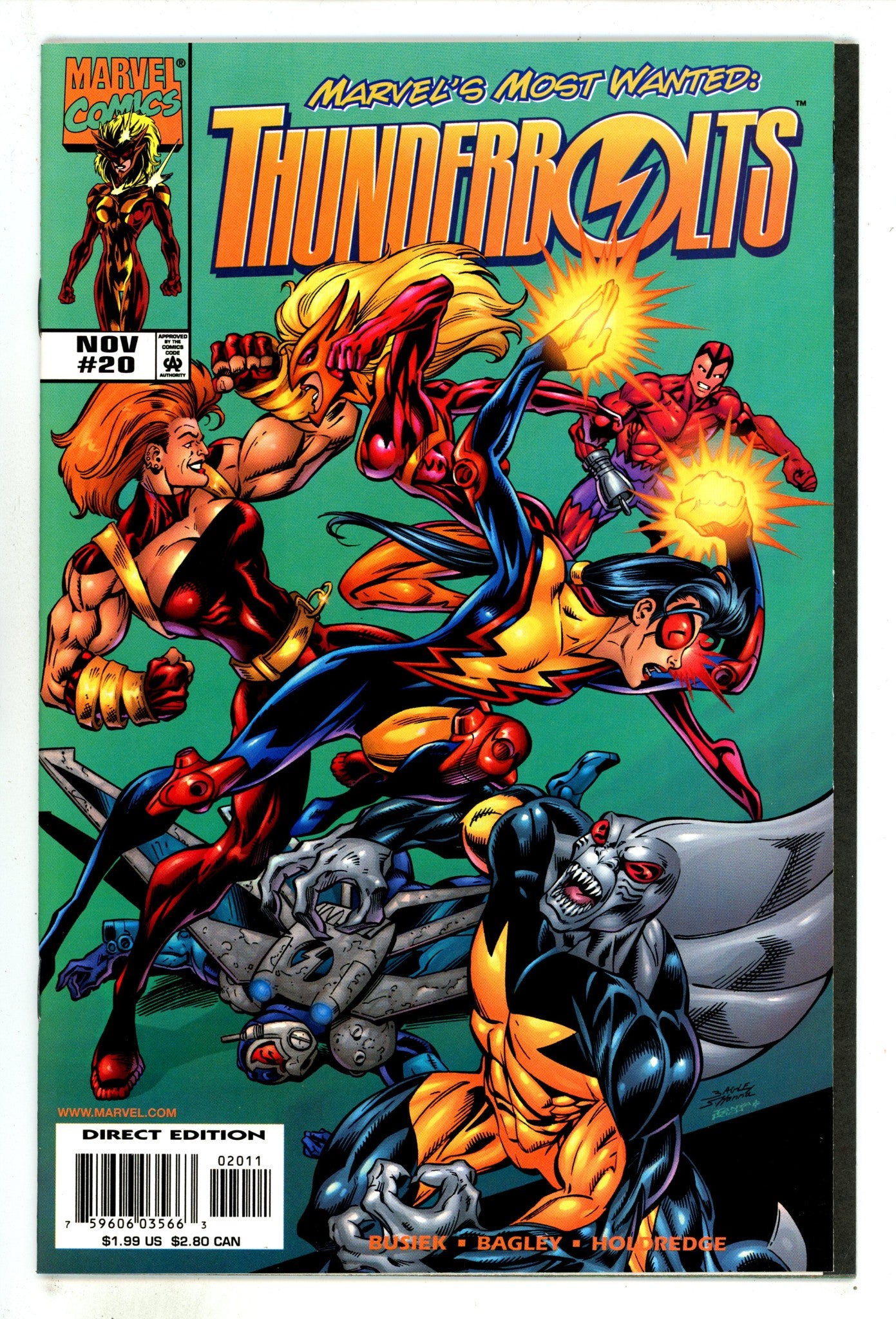 Thunderbolts Vol 1 20 High Grade (1998) 