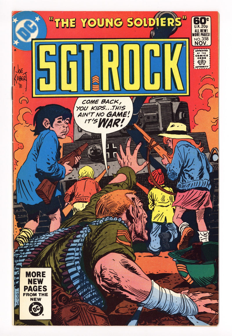 Sgt. Rock Vol 1 358  Mid Grade   (1981)        