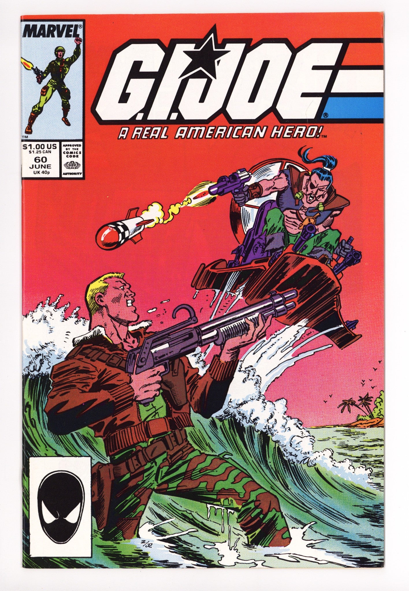 G.I. Joe, A Real American Hero 60 Mid Grade (1987) 