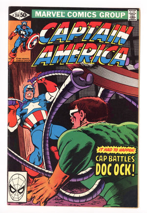 Captain America Vol 1 259 Mid Grade (1981) 