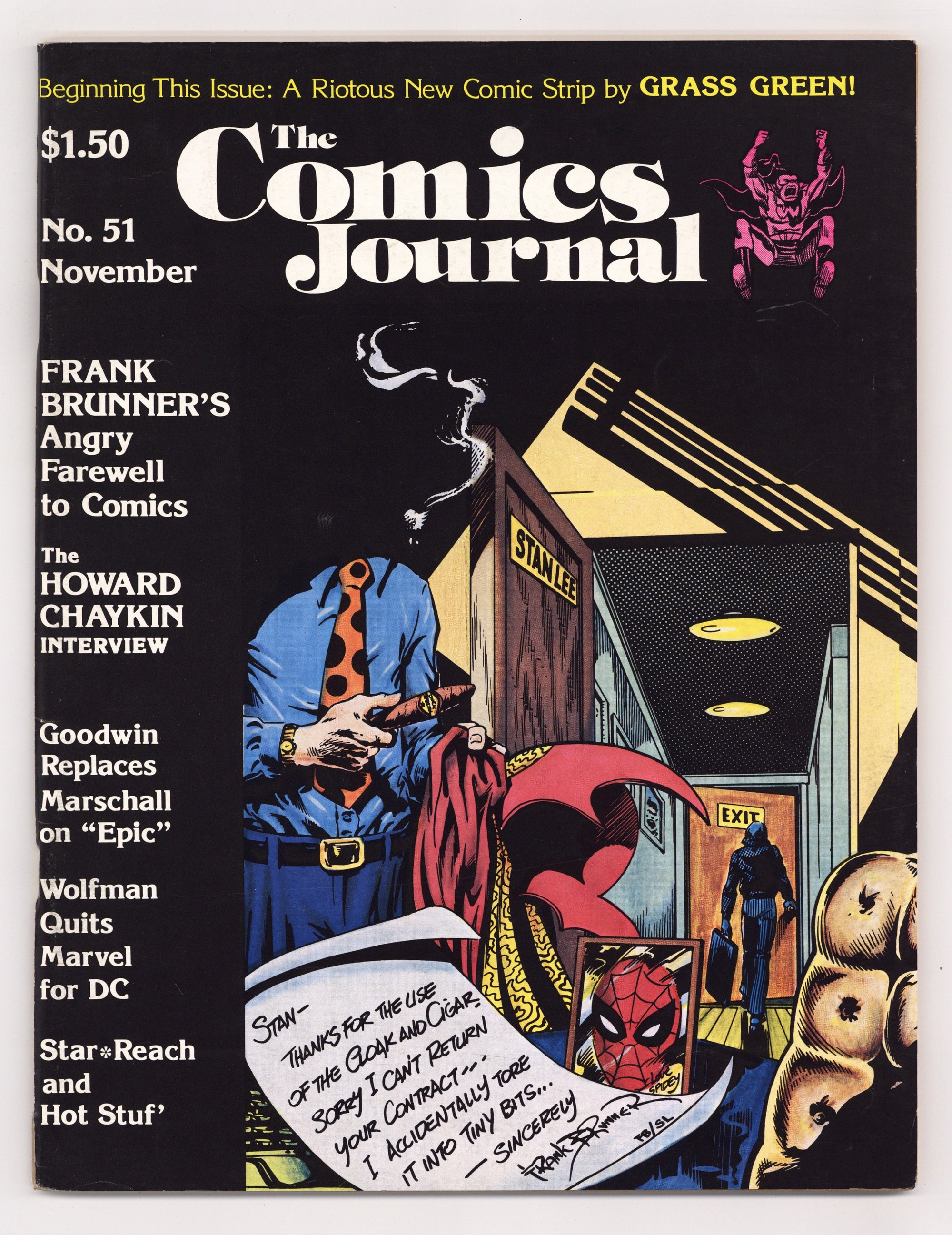 The Comics Journal 51 Low Grade (1979) 
