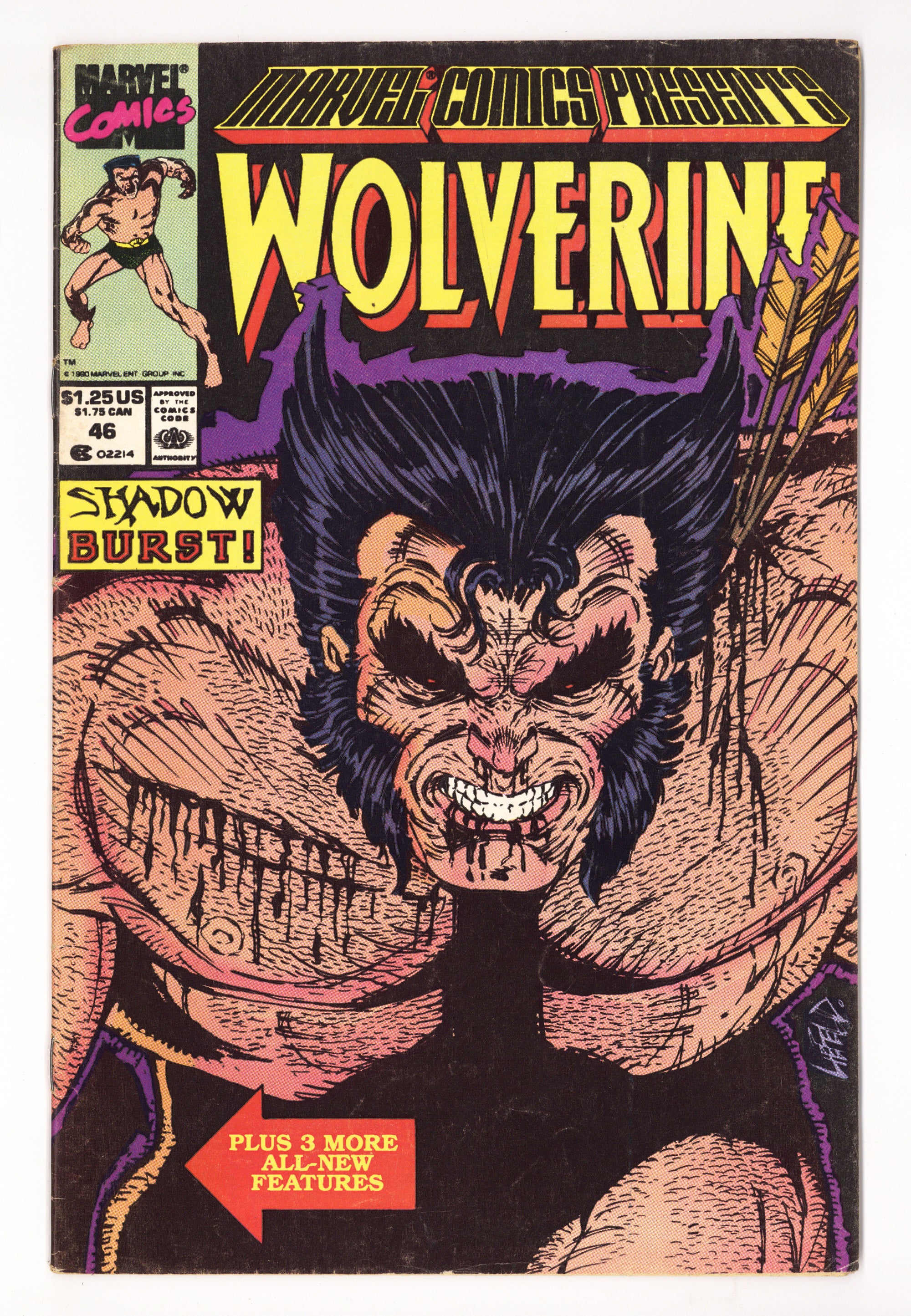 Marvel Comics Presents Vol 1 46 Mid Grade (1990) 