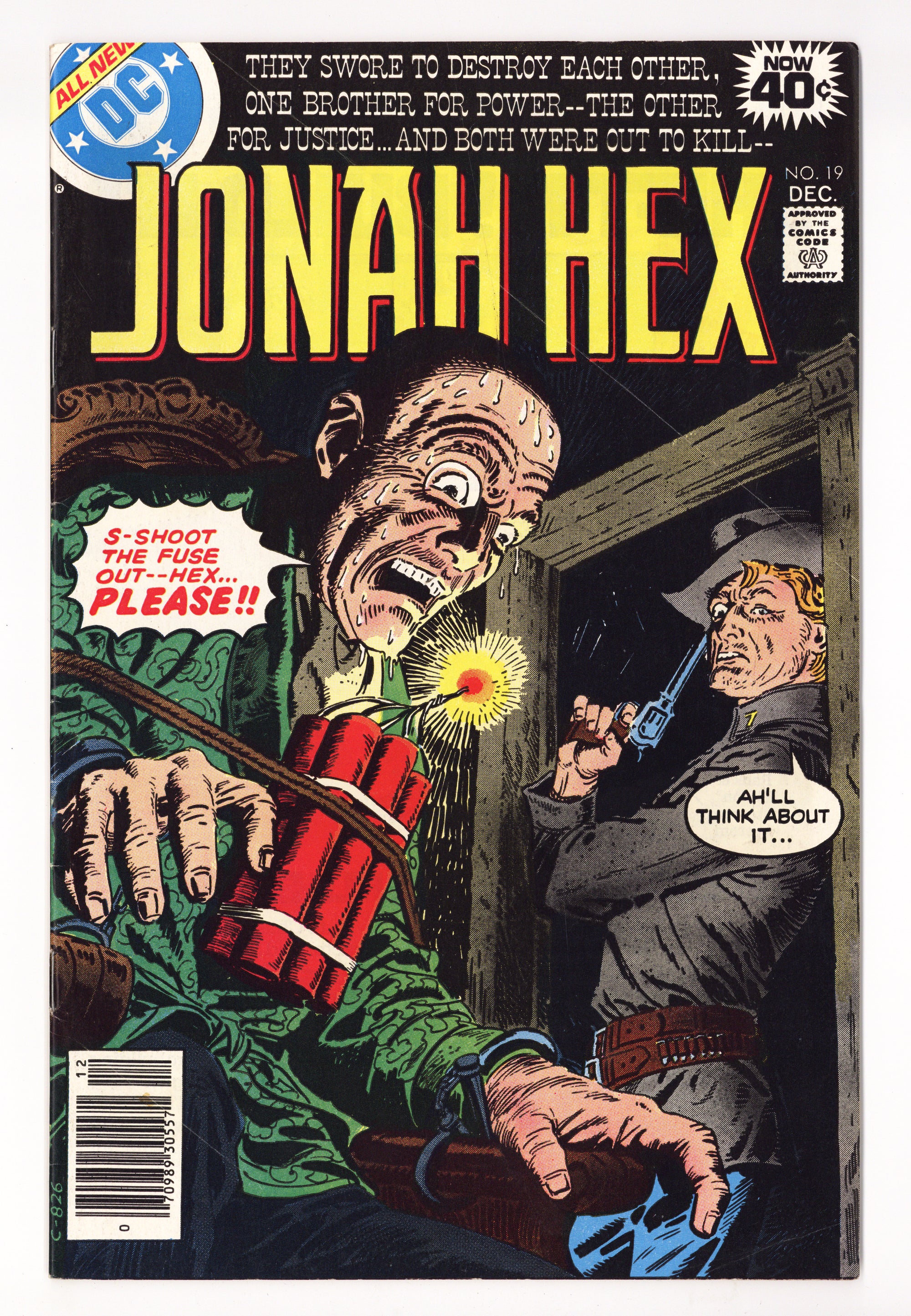 Jonah Hex Vol 1 19 Low Grade (1978) 