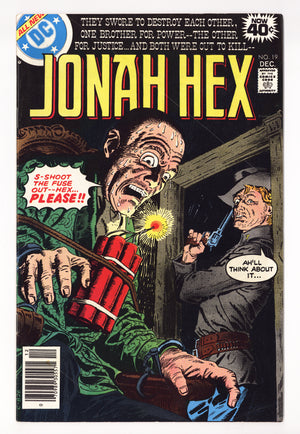 Jonah Hex Vol 1 19 Low Grade (1978)