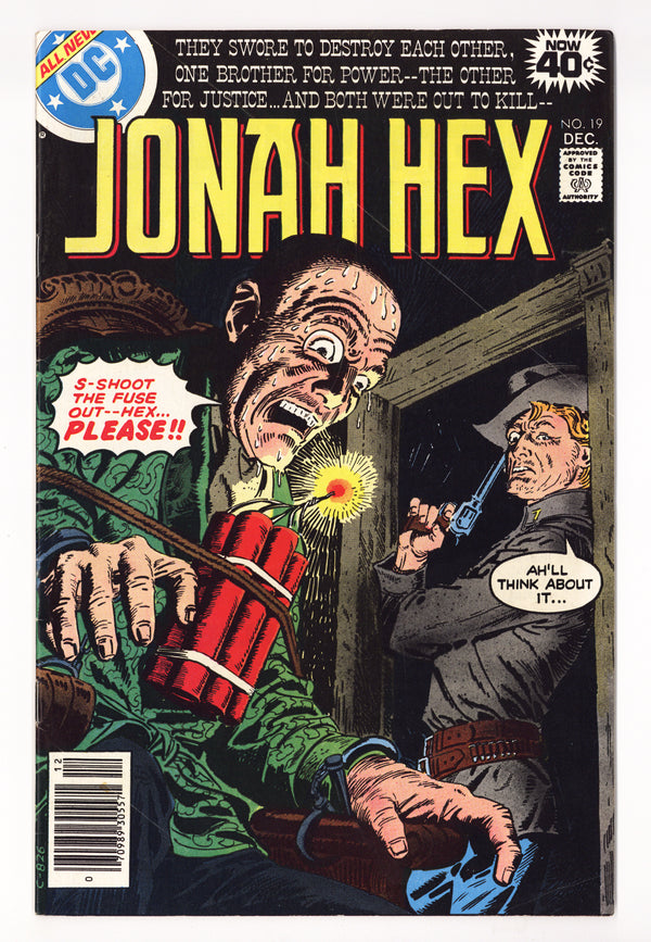 Jonah Hex Vol 1 19 Low Grade (1978)