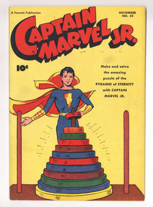 Captain Marvel Jr. 55 VF- (7.5) (1947)