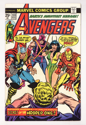 The Avengers Vol 1 133  FN (6.0)   (1975)