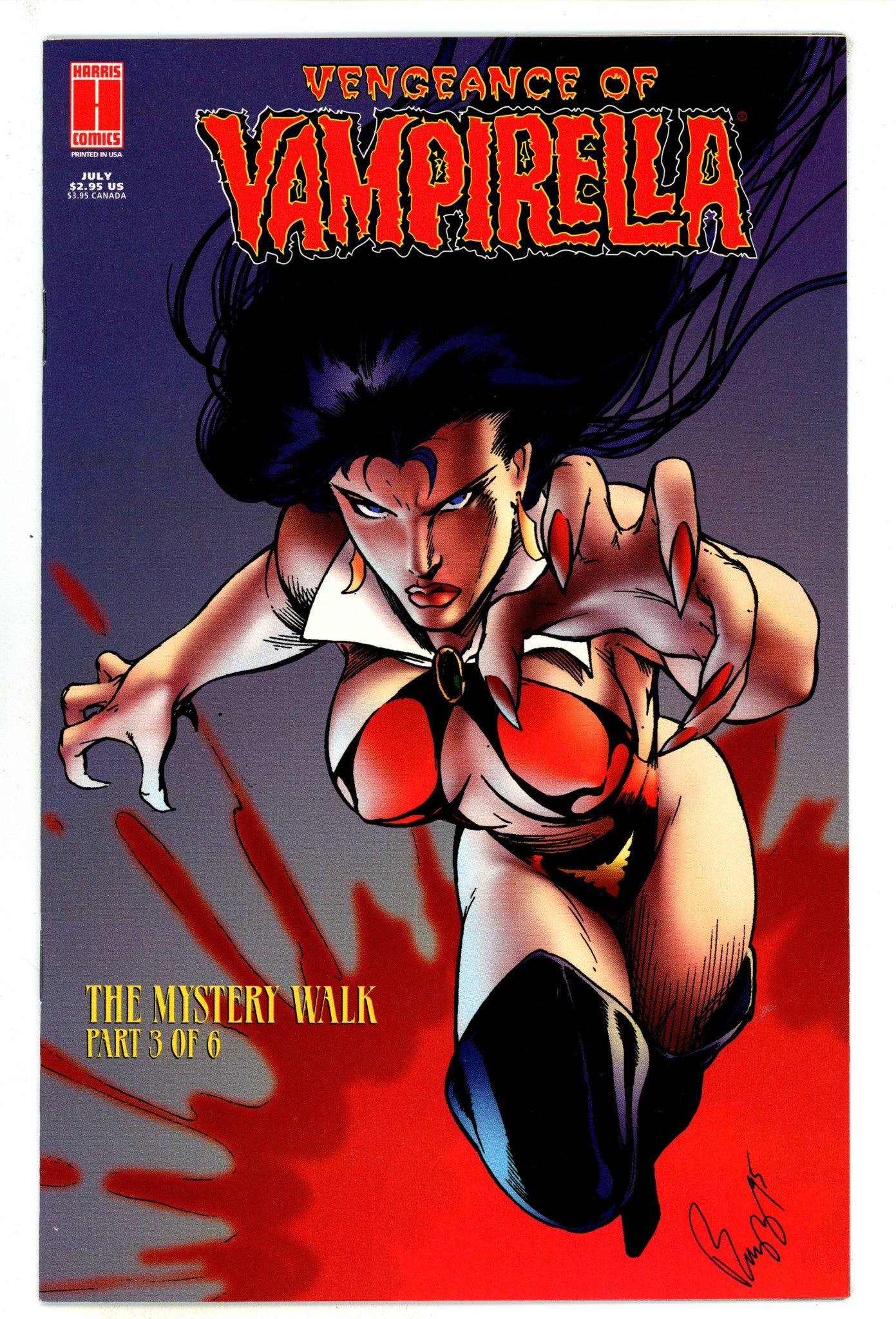 Vengeance of Vampirella Vol 1 16 NM- (9.2) (1995) Buzz Variant 