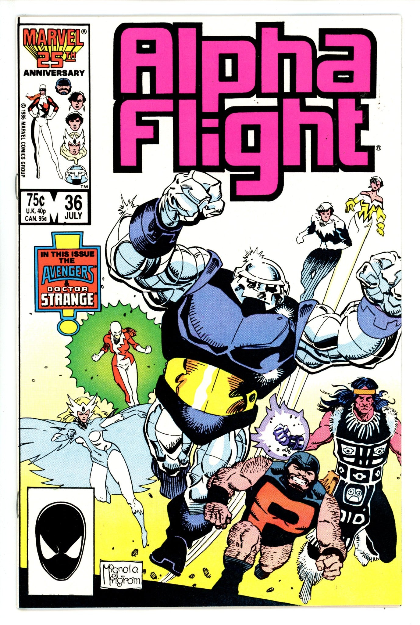 Alpha Flight Vol 1 36 (1986)