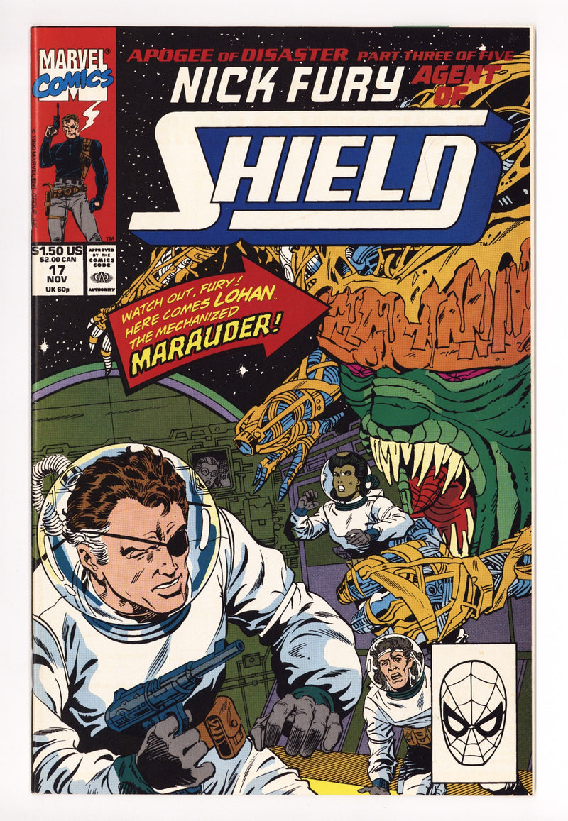 Nick Fury, Agent of S.H.I.E.L.D. Vol 4 17 High Grade (1990) 