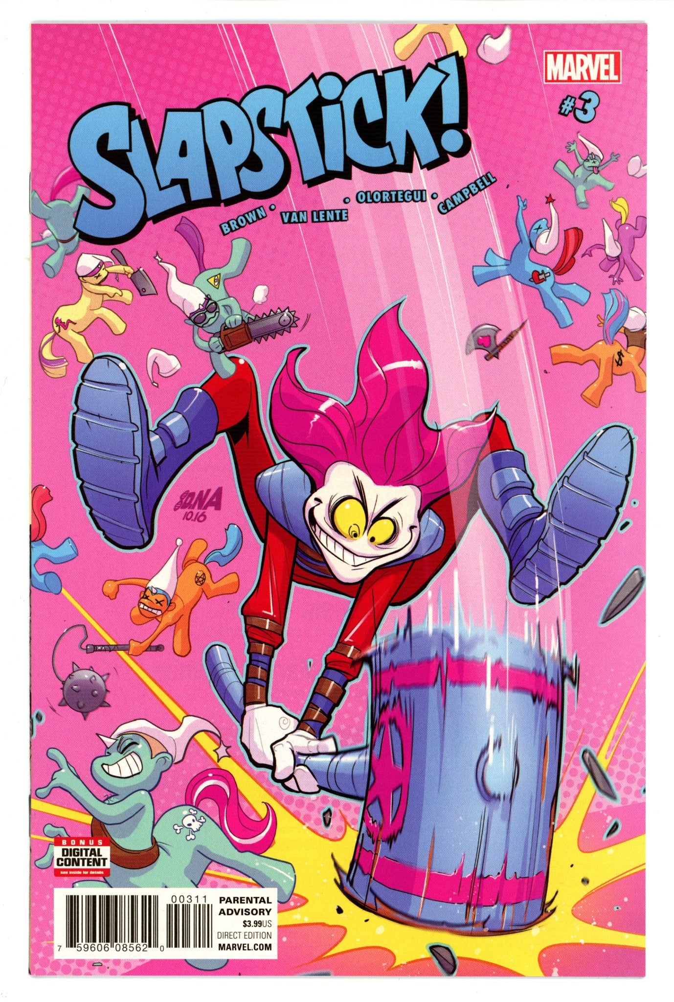 Slapstick Vol 2 3 High Grade (2017) 