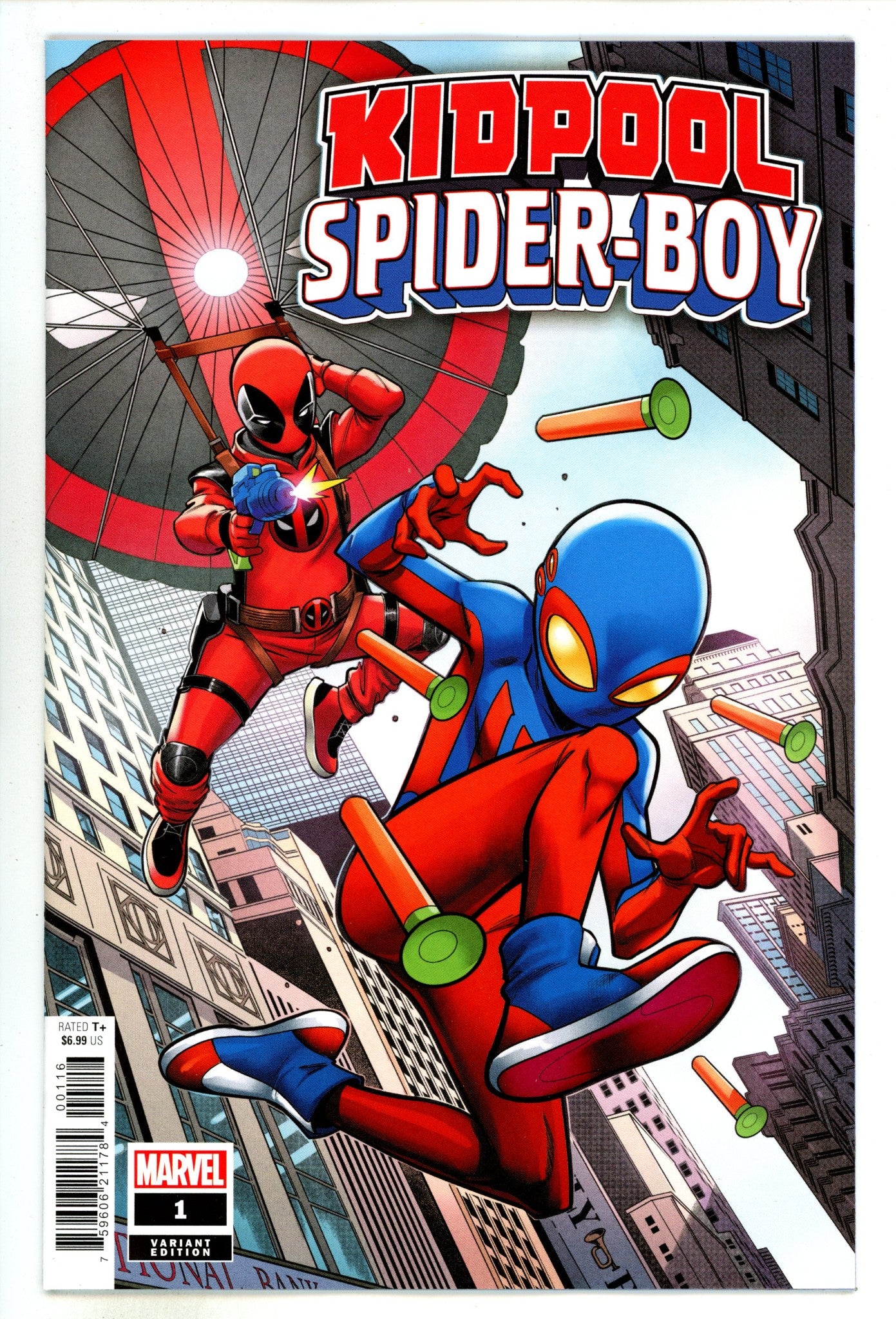 Kidpool/Spider-Boy  1 Medina  Incentive Variant NM  (2024)