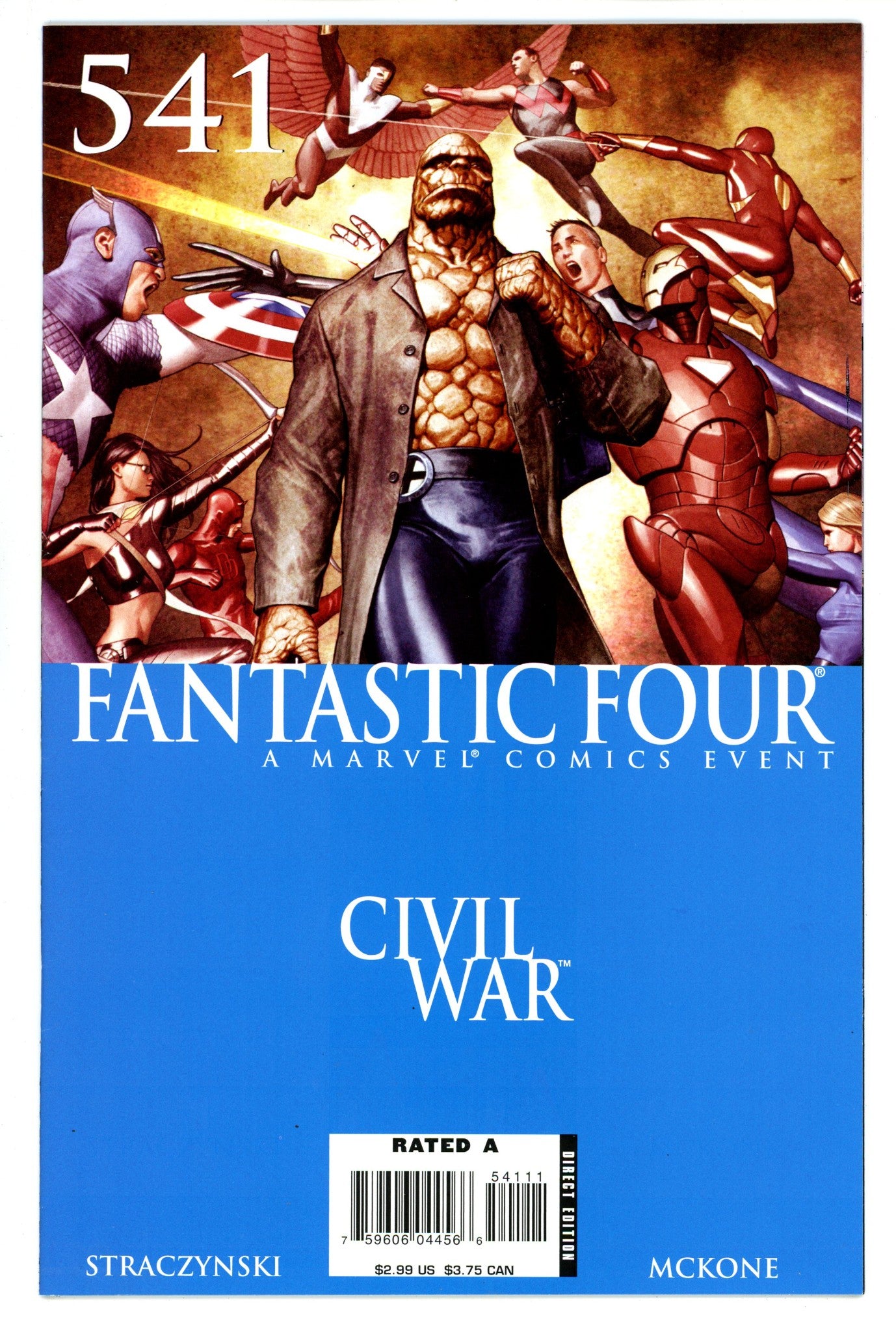 Fantastic Four Vol 3 541 High Grade (2006) 