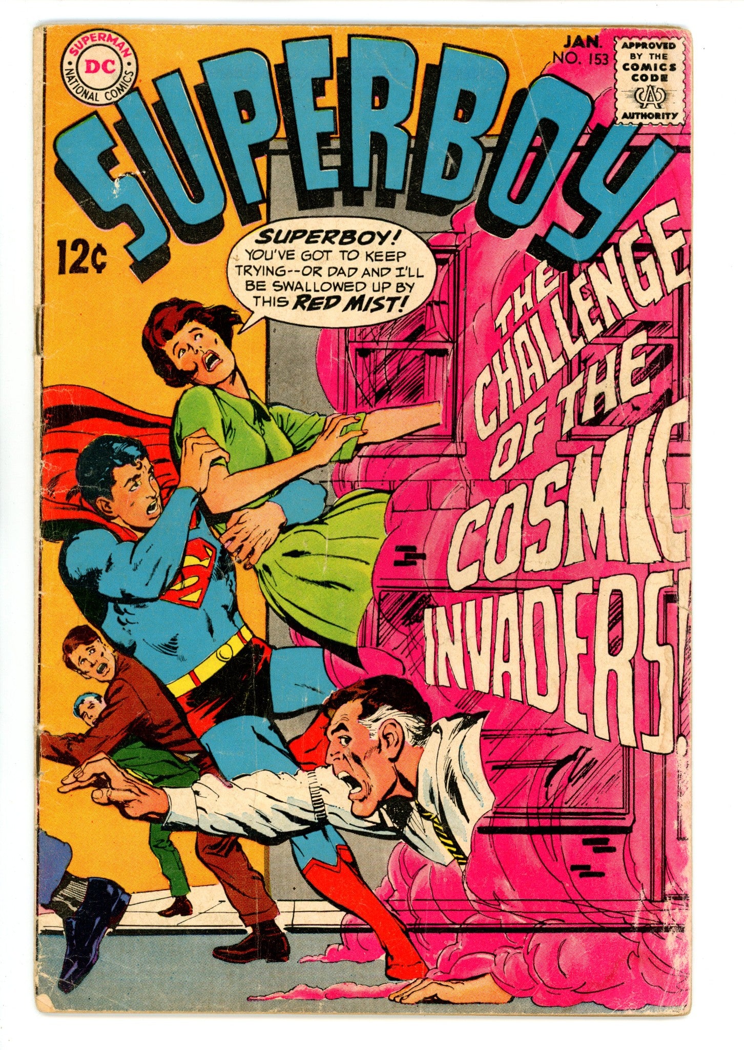 Superboy Vol 1 153 GD/VG (3.0) (1969) 