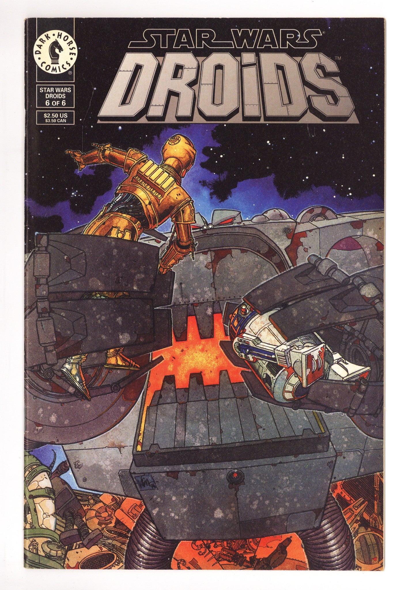 Star Wars: Droids Vol 1 6 Mid Grade (1994) 