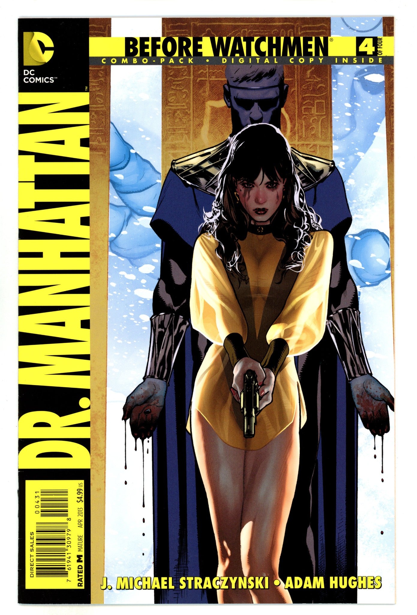 Before Watchmen: Dr. Manhattan  4  FN- (5.5) Combo Pack  (2013)  