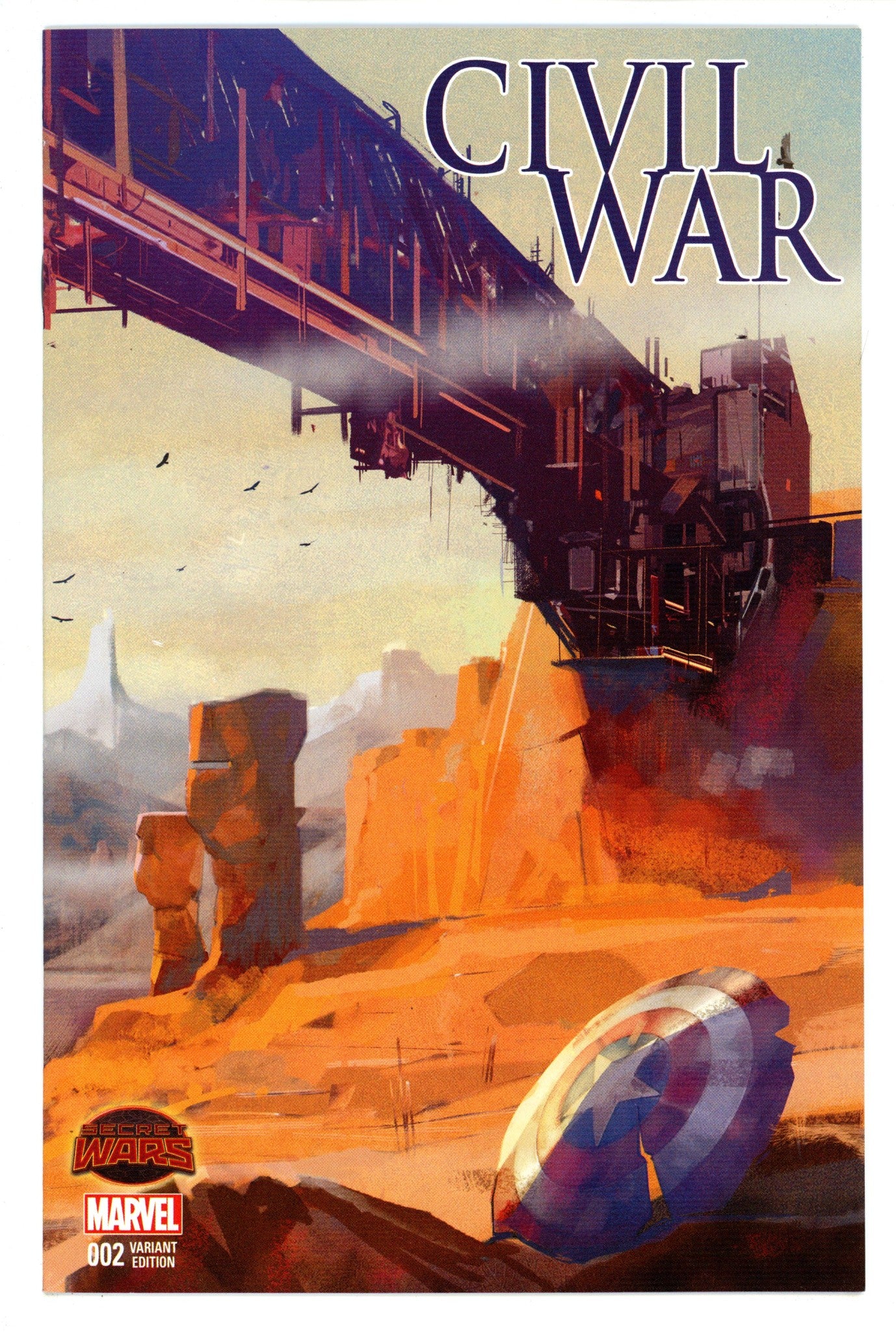 Civil War Vol 2 2 High Grade (2015) Maleev Incentive Variant 