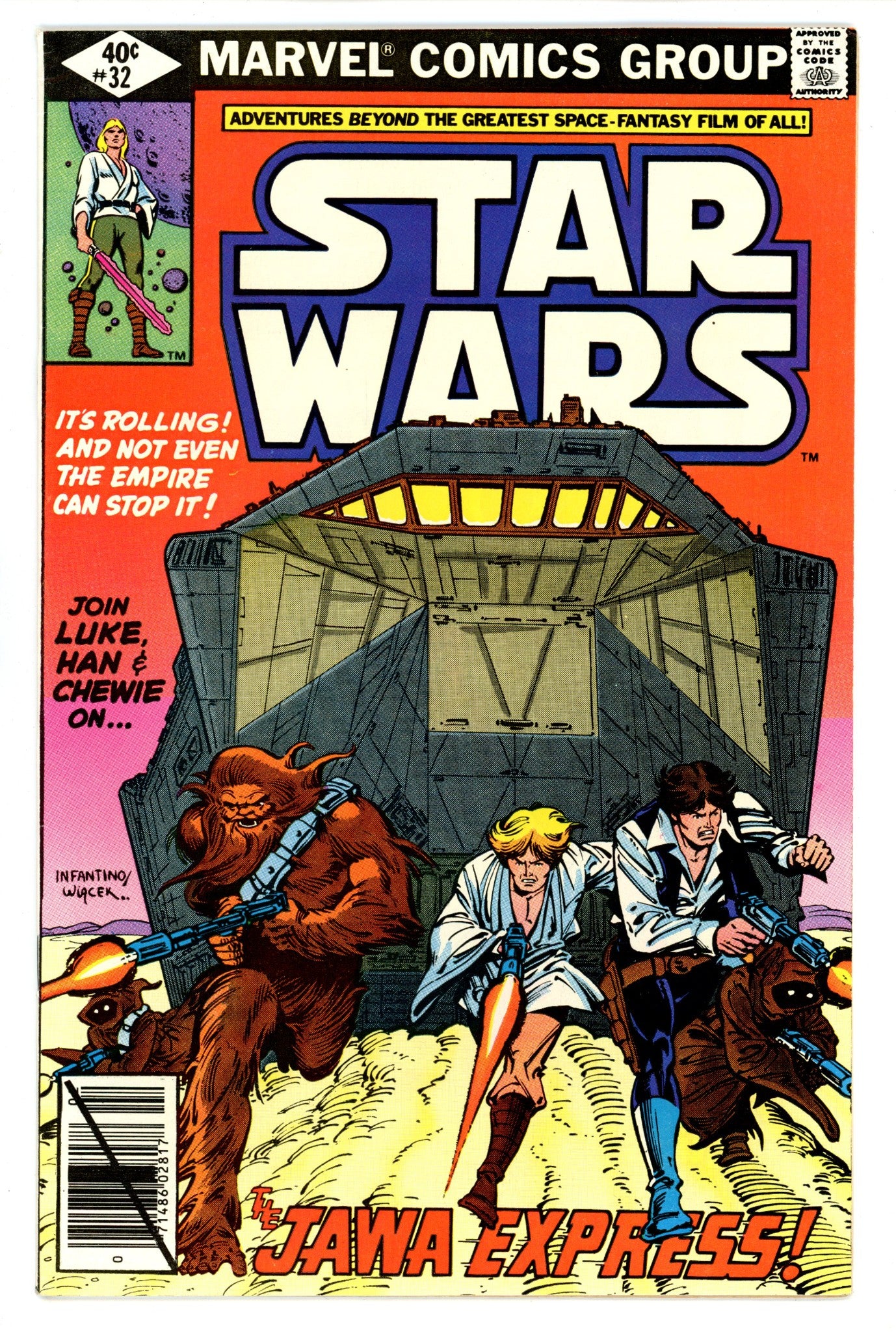 Star Wars Vol 1 32 VF- (7.5) (1980) 