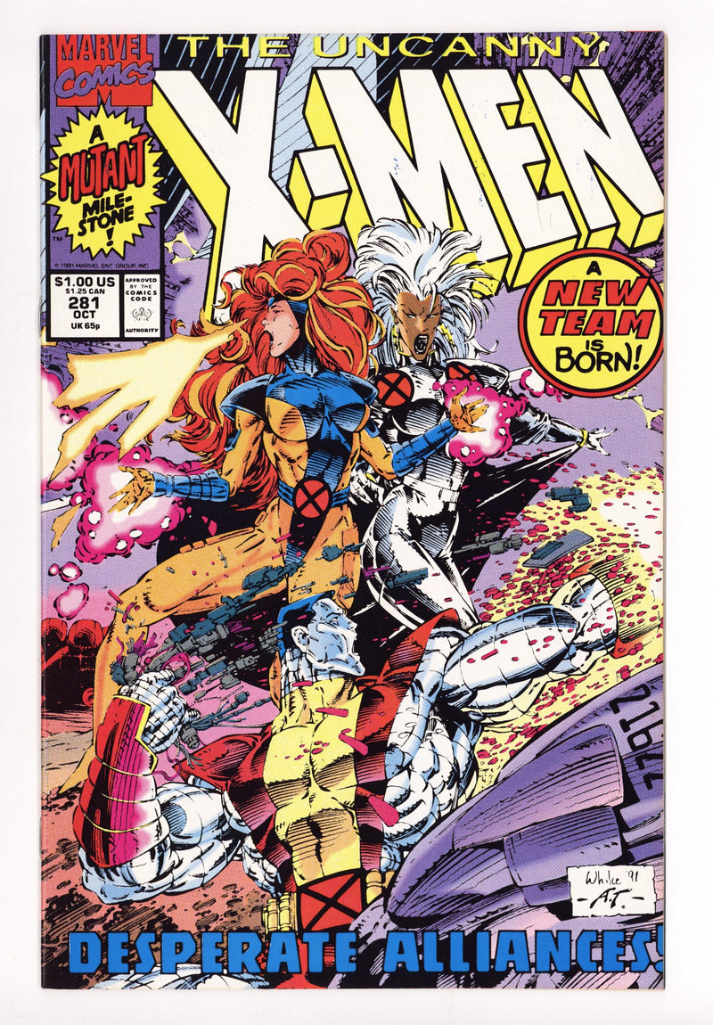 The Uncanny X-Men Vol 1 281 High Grade (1991) 