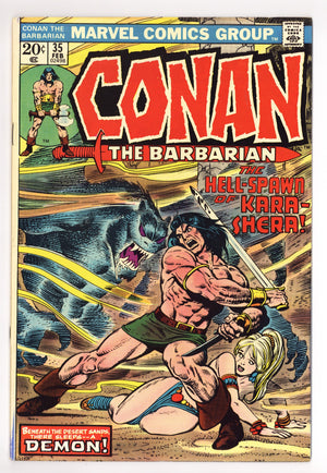 Conan the Barbarian Vol 1 35 FN- (5.5) (1974)