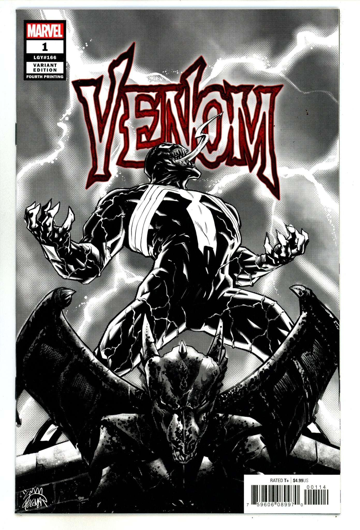 Venom Vol 4 1 (166) High Grade (2018) 4th Print 