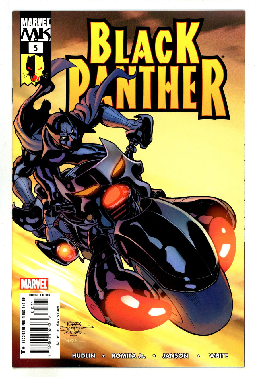 Black Panther Vol 4 5 High Grade (2005) 